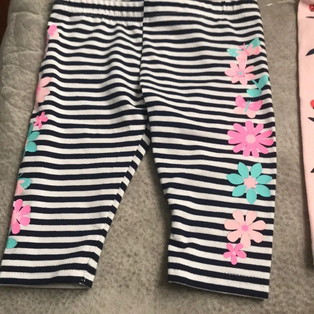 Two new pair of Carter’s 12 month Capri pants
